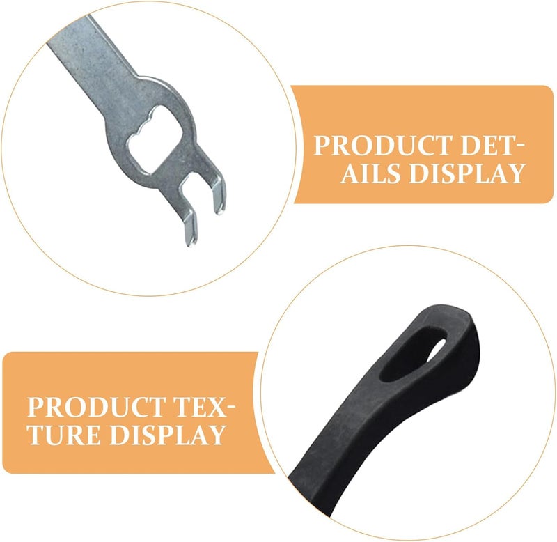 FUNOMOCYA Oven Accessories Outdoor BBQ Home Tools Hot Surfaces Handling Lifter Grill Plate Lifter Korean Grill Anti-Scald Crowbar Restaurant Gripper Pizza Pan Gripper Household Fixture - Image 3